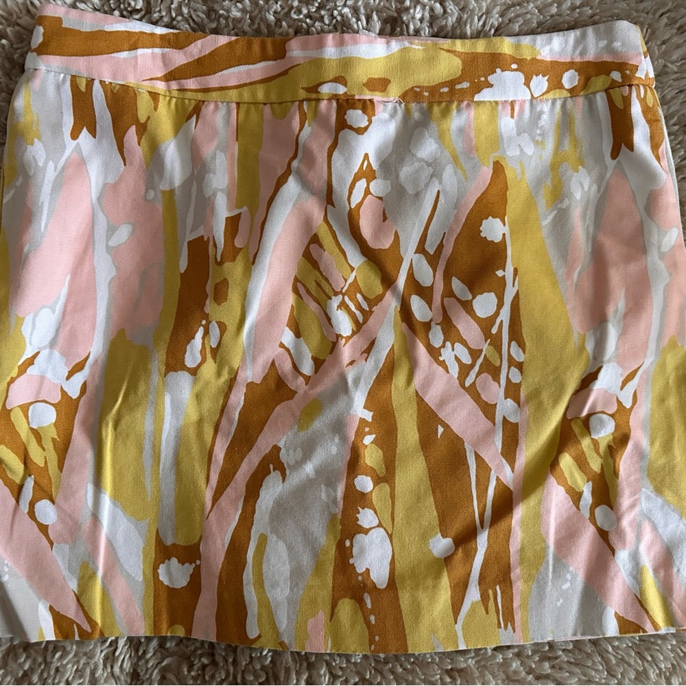J. Crew Colorful Abstract Skirt